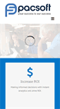 Mobile Screenshot of pacsoft.com
